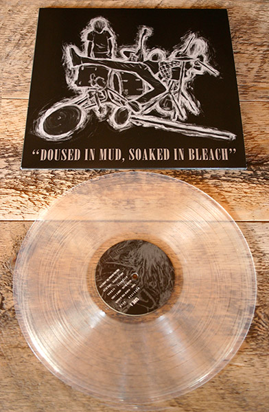 Various Artists - Doused In Mud, Soaked In Bleach - Clear colored Vinyl LP