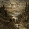 BLUT AUS NORD Memoria Vetusta III - Saturnian Poetry - Vinyl LP (gold black marble)
