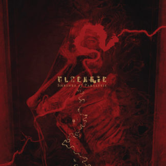 ULCERATE Shrines of Paralysis - Vinyl 2xLP (black inside translucent gold and blood red half 'n half with red, metallic gold and black splatter)