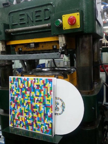 HOLLYWOODFUN DOWNSTAIRS Tetris - Vinyl LP (white)