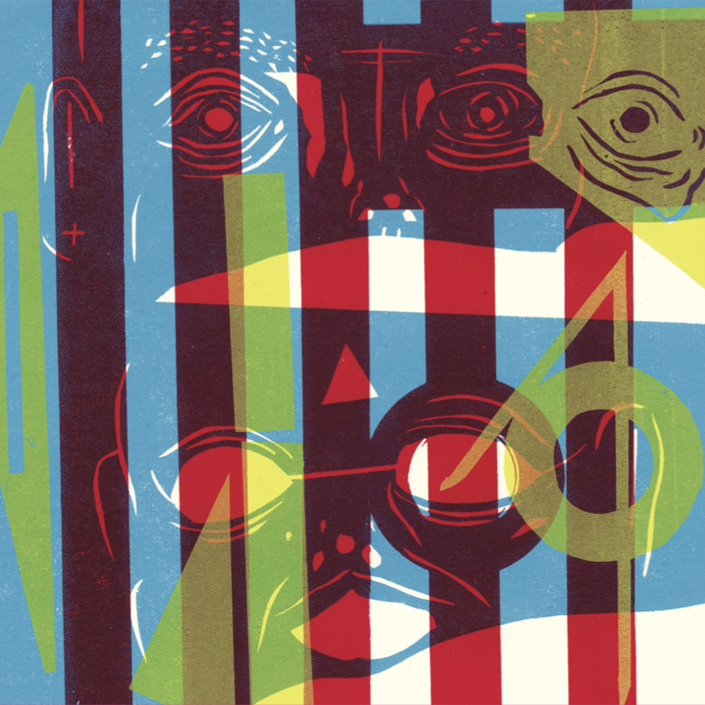 USA NAILS Shame Spiral – Vinyl LP (opaque cyan | black)