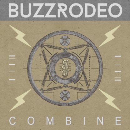 BUZZ RODEO Combine - Vinyl LP (red with black splatter) + CD