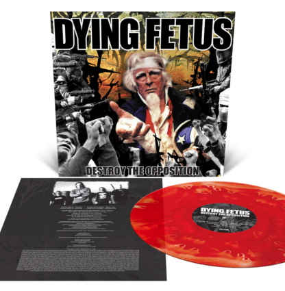DYING FETUS Destroy The Opposition - Vinyl LP (pool of blood - bloody red cloudy)