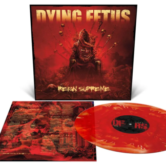 DYING FETUS Reign Supreme - Vinyl LP (pool of blood – bloody red cloudy)