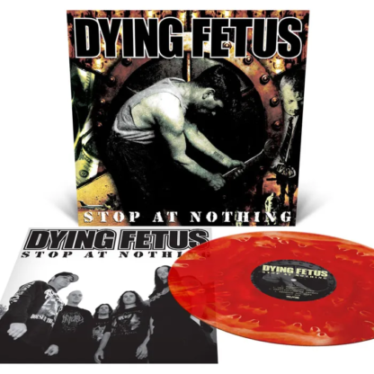 DYING FETUS Stop At Nothing - Vinyl LP (pool of blood – bloody red cloudy)