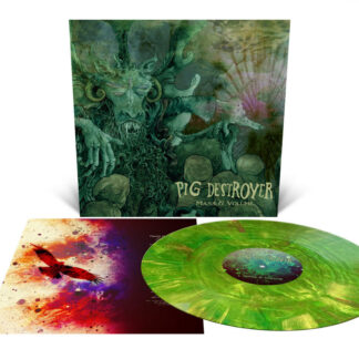 PIG DESTROYER Mass & Volume - Vinyl LP (christmas tree marble)