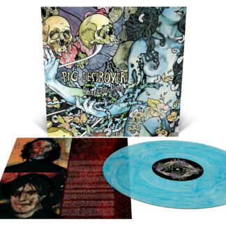 PIG DESTROYER Phantom Limb - Vinyl LP (clear blue marble)
