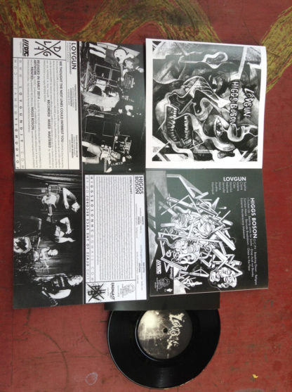 LOVGUN / HIGGS BOSON Split - Vinyl 7" (black)