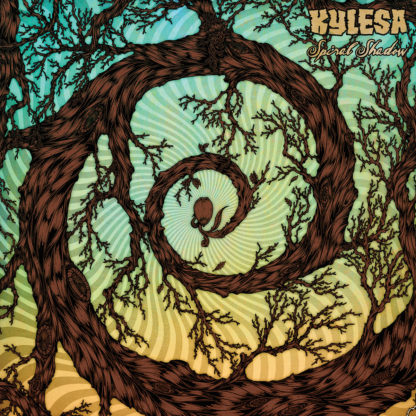 KYLESA Spiral Shadow - Vinyl LP (green with black splatter semi transparent brown black)