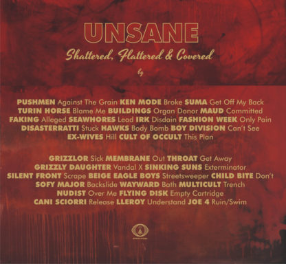 UNSANE Shattered, Flattered & Covered – A Tribute To Unsane - Vinyl 2xLP (black) + 2xCD