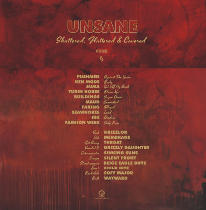 UNSANE Shattered, Flattered & Covered – A Tribute To Unsane - Vinyl 2xLP (black) + 2xCD