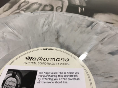 2:13 PM Matkormano - Vinyl LP (white with grey and black swirls)