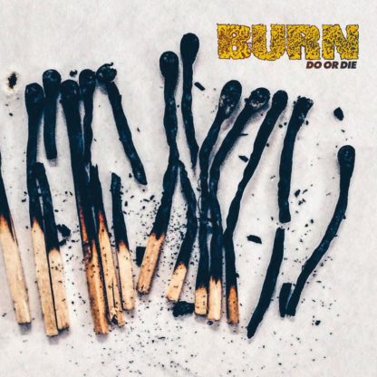 BURN Do Or Die - Vinyl LP (light yellow / oxblood mix)