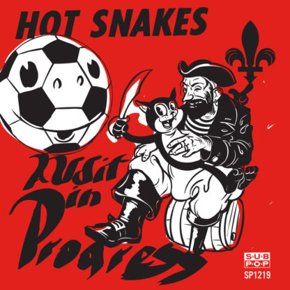 HOT SNAKES Audit In Progress - Vinyl LP (transparent pink)