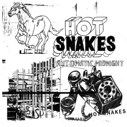 HOT SNAKES Automatic Midnight - Vinyl LP (transparent orange)
