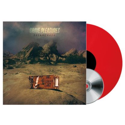 GRAVE PLEASURES Dreamcrash - Vinyl LP (red) + CD - Image 2