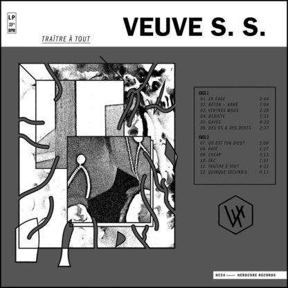 VEUVE S.S. Traitre A Tout - Vinyl LP (black)