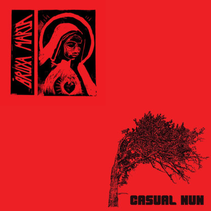 BRUXA MARIA / CASUAL NUN Split LP (black)