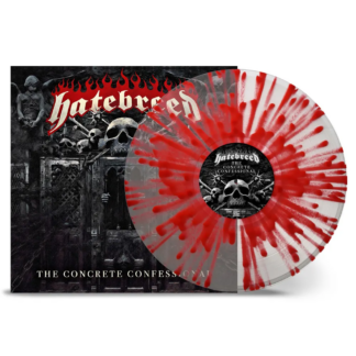 HATEBREED The concrete confessional - Vinyl LP (clear red splatter)