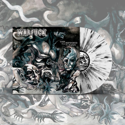 WARFUCK This Was Supposed To Be Fun - Vinyl LP (white with black splatter)