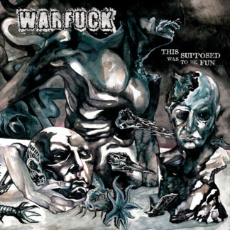 WARFUCK This Was Supposed To Be Fun - Vinyl LP (white with black splatter black) CD
