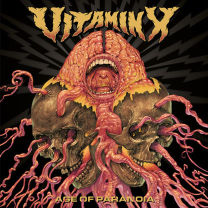 VITAMIN X Age Of Paranoia - Vinyl LP (orange)