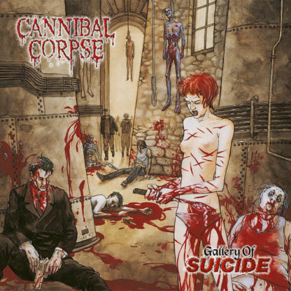 CANNIBAL CORPSE Gallery of Suicide - Vinyl LP (red black dust)