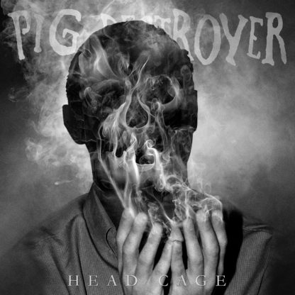 PIG DESTROYER Head Cage - Vinyl LP (clear black smoke)