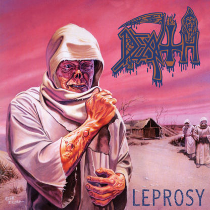 DEATH Leprosy - Vinyl LP (hot pink bone white blue jay merge metallic gold blue jay hot pink splatter)