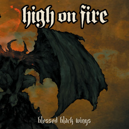 HIGH ON FIRE Blessed Black Wings - Vinyl 2xLP (aqua blue halloween orange galaxy)