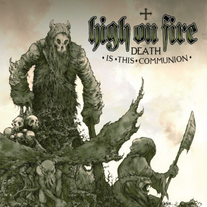 HIGH ON FIRE Death Is This Communion - Vinyl 2xLP (swamp green bone white galaxy)