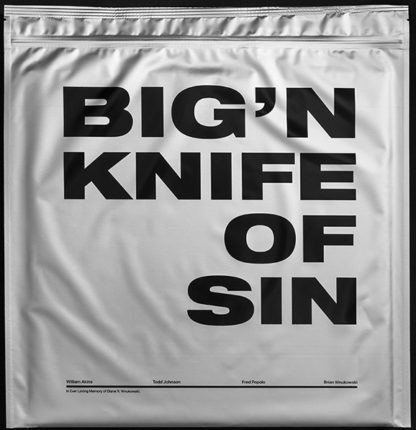 BIG'N Knife Of Sin - Vinyl LP (black)