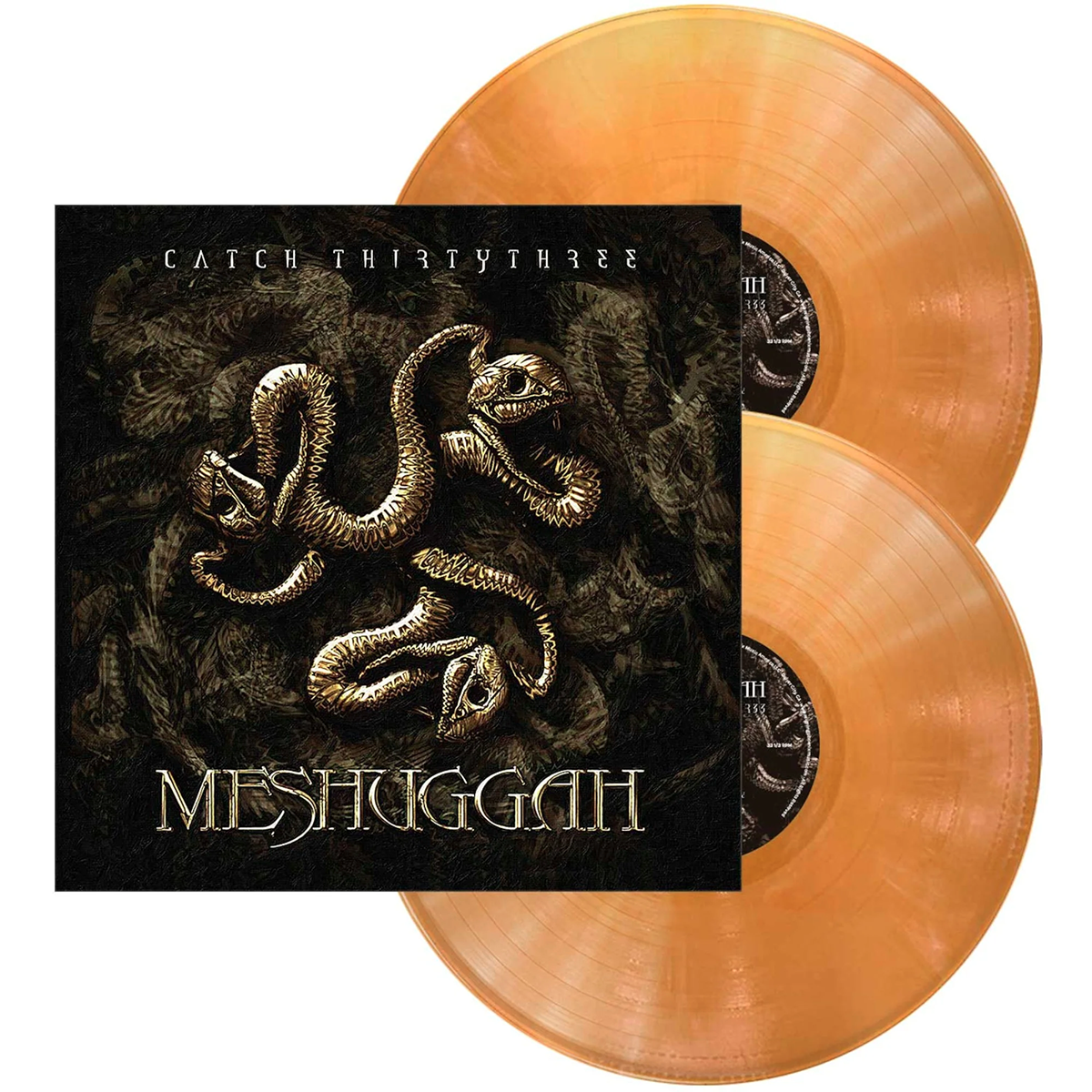 MESHUGGAH Catch Thirtythree - 20th anniversary edition - Vinyl 2xLP (gold white marble)