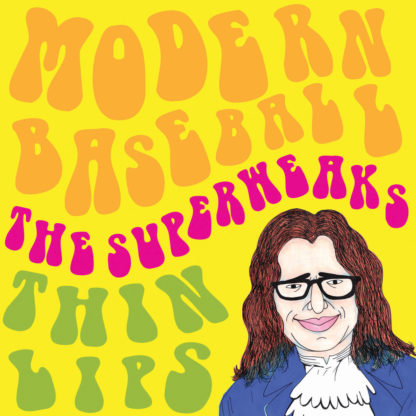 MODERN BASEBALL THE SUPERWEAKS THIN LIPS Split - Vinyl 7" (black)