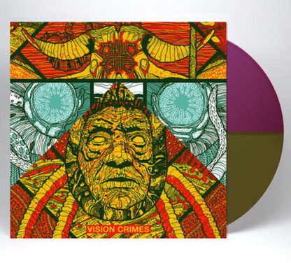 CHILD BITE Vision Crimes / Monomania - Vinyl LP (purple / green)
