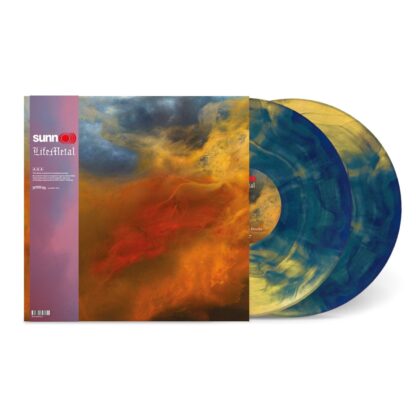 SUNN O))) Life Metal – Vinyl 2xLP (yellow blue galaxy)