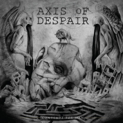 AXIS OF DESPAIR Contempt For Man - Vinyl LP (black)