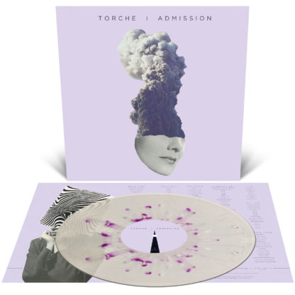 TORCHE Admission - Vinyl LP (Clear with White and Neon Violet Splatter)