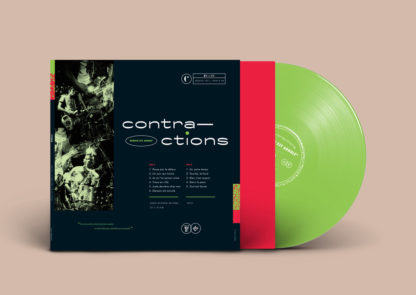 CONTRACTIONS Demain Est Annulé - Vinyl LP (green)