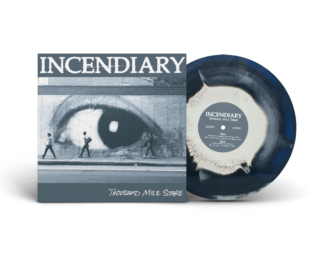 INCENDIARY Thousand Mile Stare - Vinyl LP (blue jay white black mix)