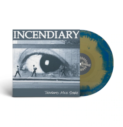 INCENDIARY Thousand Mile Stare - Vinyl LP (metallic gold and blue jay mix)