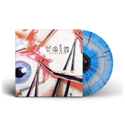 VEIN.FM Errorzone - Vinyl LP (cyan silver mix neon purple splatter)