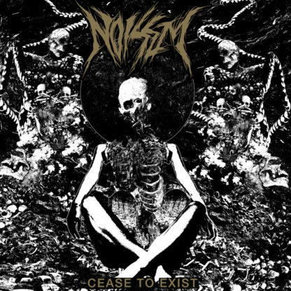 NOISEM Cease To Exist - Vinyl LP (gray white merge with gold splatter)