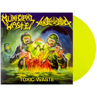 MUNICIPAL WASTE / TOXIC HOLOCAUST Toxic Waste - Vinyl LP (neon yellow)