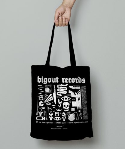 Tote bag Bigoût Records by Gérald Tournier