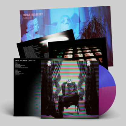 DRAB MAJESTY Careless - Vinyl LP (blue purple split)