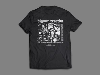 BIGOÛT RECORDS Gérald Tournier / Pangram - T-shirt (black)