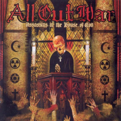 ALL OUT WAR Assassins In The House Of God - Vinyl LP (yellow)