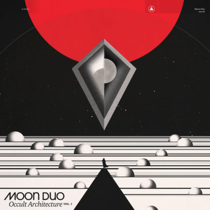 MOON DUO Occult Architecture Vol. 1 - Vinyl LP (black and red marble)