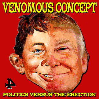 VENOMOUS CONCEPT Politics Versus The Erection - Vinyl LP (yellow | black)